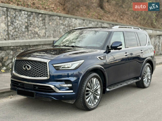 Синій Інфініті QX80, об'ємом двигуна 5.6 л та пробігом 99 тис. км за 43000 $, фото 4 на Automoto.ua