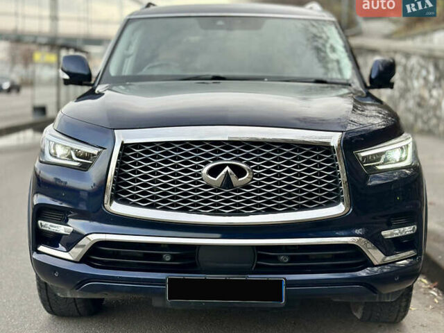 Синій Інфініті QX80, об'ємом двигуна 5.6 л та пробігом 99 тис. км за 43000 $, фото 14 на Automoto.ua