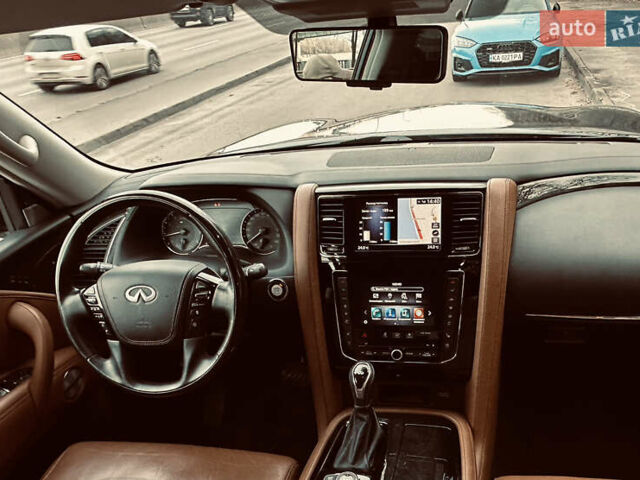 Синій Інфініті QX80, об'ємом двигуна 5.6 л та пробігом 99 тис. км за 43000 $, фото 19 на Automoto.ua