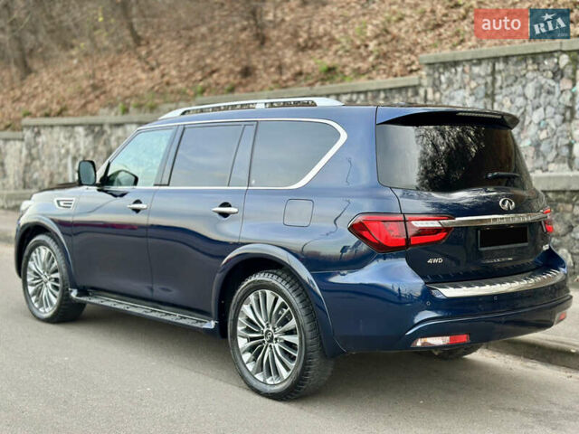 Синій Інфініті QX80, об'ємом двигуна 5.6 л та пробігом 99 тис. км за 43000 $, фото 12 на Automoto.ua