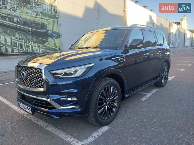 Синий Инфинити QX80, объемом двигателя 5.55 л и пробегом 12 тыс. км за 72000 $, фото 11 на Automoto.ua