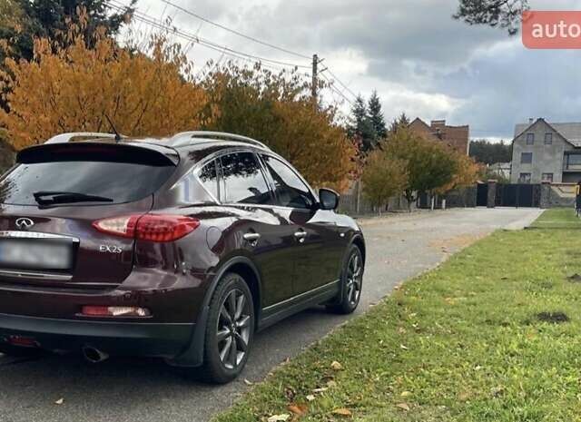 Красный Инфинити EX 25, объемом двигателя 2.5 л и пробегом 196 тыс. км за 13500 $, фото 4 на Automoto.ua