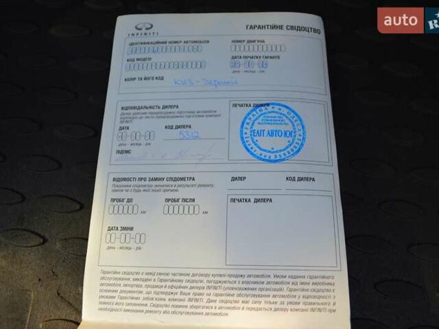 Черный Инфинити EX 35, объемом двигателя 3.5 л и пробегом 210 тыс. км за 10500 $, фото 37 на Automoto.ua