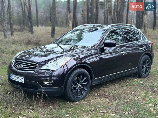 Красный Инфинити EX 35, объемом двигателя 3.5 л и пробегом 165 тыс. км за 11799 $, фото 1 на Automoto.ua