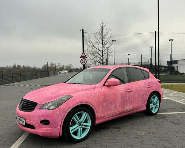 Красный Инфинити EX 35, объемом двигателя 3.5 л и пробегом 186 тыс. км за 10300 $, фото 1 на Automoto.ua