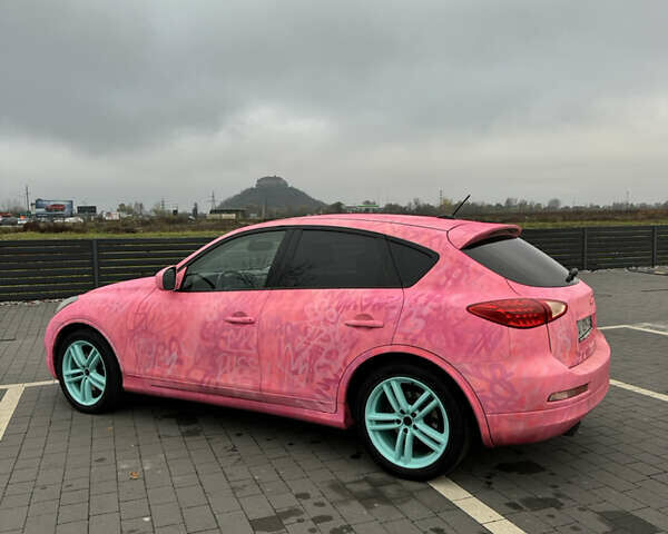 Красный Инфинити EX 35, объемом двигателя 3.5 л и пробегом 186 тыс. км за 10300 $, фото 4 на Automoto.ua