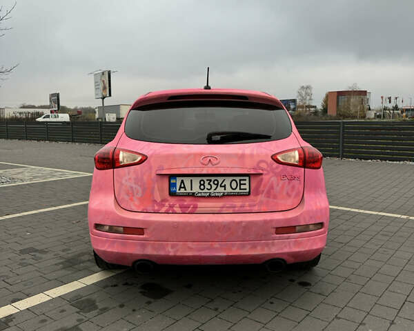 Красный Инфинити EX 35, объемом двигателя 3.5 л и пробегом 186 тыс. км за 10300 $, фото 6 на Automoto.ua