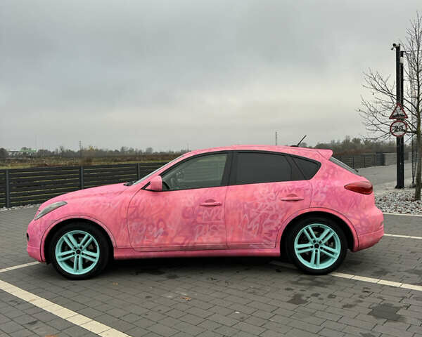 Красный Инфинити EX 35, объемом двигателя 3.5 л и пробегом 186 тыс. км за 10300 $, фото 3 на Automoto.ua