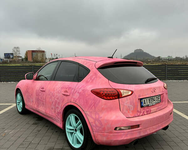 Красный Инфинити EX 35, объемом двигателя 3.5 л и пробегом 186 тыс. км за 10300 $, фото 5 на Automoto.ua