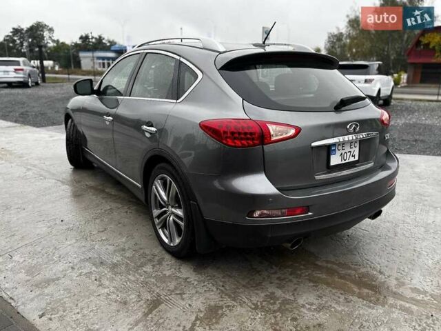 Сірий Інфініті EX 37, об'ємом двигуна 3.7 л та пробігом 162 тис. км за 11700 $, фото 7 на Automoto.ua