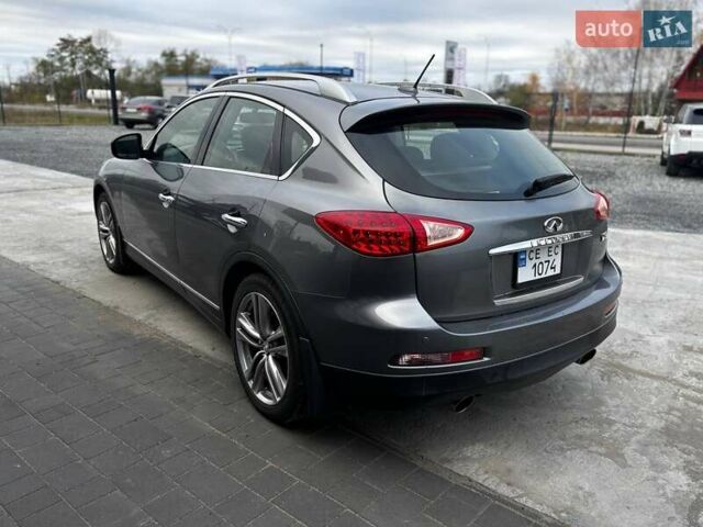 Сірий Інфініті EX 37, об'ємом двигуна 3.7 л та пробігом 162 тис. км за 11700 $, фото 2 на Automoto.ua