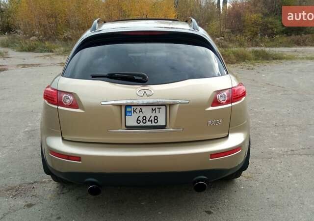 Бежевий Інфініті FX 35, об'ємом двигуна 3.5 л та пробігом 258 тис. км за 6850 $, фото 4 на Automoto.ua