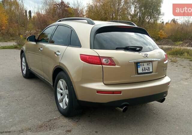 Бежевий Інфініті FX 35, об'ємом двигуна 3.5 л та пробігом 258 тис. км за 6850 $, фото 5 на Automoto.ua