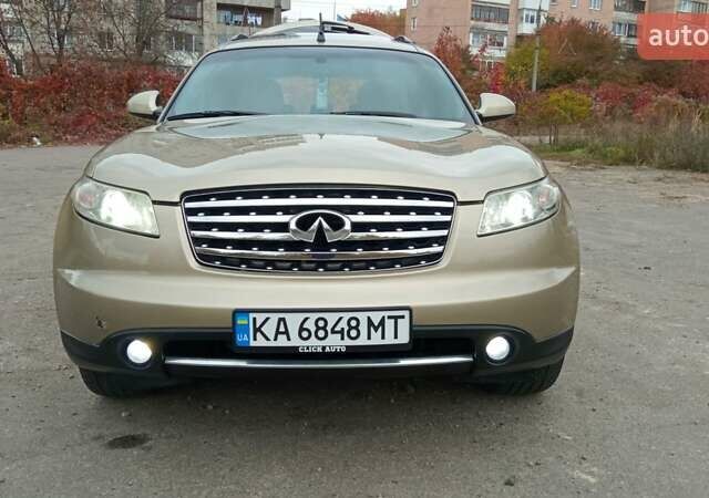 Бежевий Інфініті FX 35, об'ємом двигуна 3.5 л та пробігом 258 тис. км за 6850 $, фото 60 на Automoto.ua