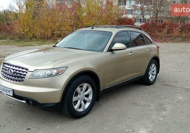 Бежевий Інфініті FX 35, об'ємом двигуна 3.5 л та пробігом 258 тис. км за 6850 $, фото 7 на Automoto.ua