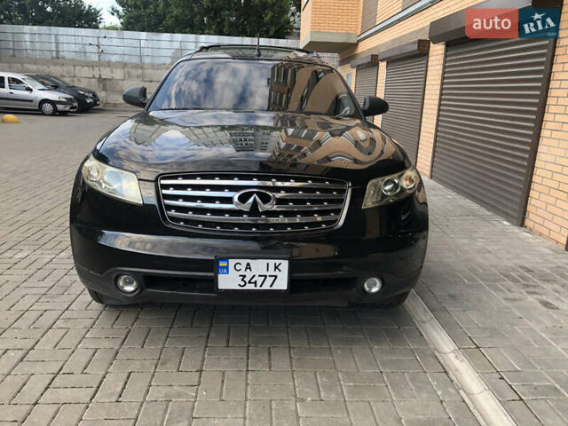 Черный Инфинити FX 35, объемом двигателя 3.5 л и пробегом 191 тыс. км за 12800 $, фото 2 на Automoto.ua