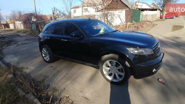 Чорний Інфініті FX 35, об'ємом двигуна 3.5 л та пробігом 180 тис. км за 6800 $, фото 1 на Automoto.ua