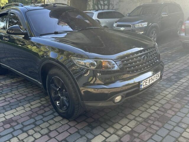 Черный Инфинити FX 35, объемом двигателя 3.5 л и пробегом 250 тыс. км за 7500 $, фото 4 на Automoto.ua