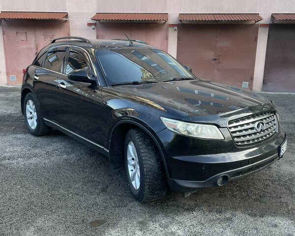 Черный Инфинити FX 35, объемом двигателя 3.5 л и пробегом 320 тыс. км за 8000 $, фото 3 на Automoto.ua