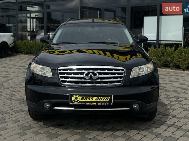 Черный Инфинити FX 35, объемом двигателя 3.5 л и пробегом 217 тыс. км за 8850 $, фото 1 на Automoto.ua