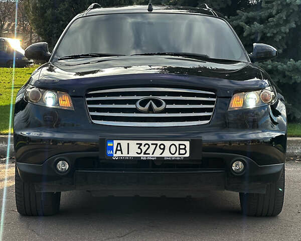 Черный Инфинити FX 35, объемом двигателя 3.5 л и пробегом 196 тыс. км за 9800 $, фото 4 на Automoto.ua