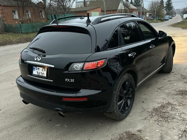 Черный Инфинити FX 35, объемом двигателя 3.5 л и пробегом 220 тыс. км за 11500 $, фото 2 на Automoto.ua