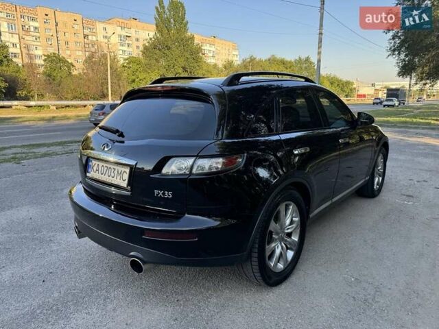Черный Инфинити FX 35, объемом двигателя 3.5 л и пробегом 202 тыс. км за 10500 $, фото 8 на Automoto.ua