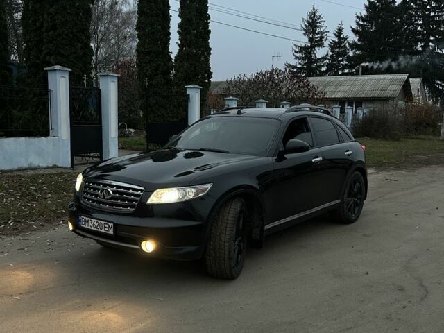 Черный Инфинити FX 35, объемом двигателя 3.5 л и пробегом 220 тыс. км за 11500 $, фото 7 на Automoto.ua