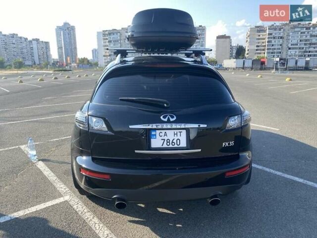 Черный Инфинити FX 35, объемом двигателя 3.5 л и пробегом 190 тыс. км за 9300 $, фото 5 на Automoto.ua