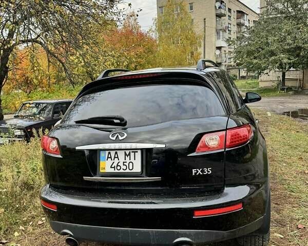 Черный Инфинити FX 35, объемом двигателя 3.5 л и пробегом 180 тыс. км за 9000 $, фото 6 на Automoto.ua