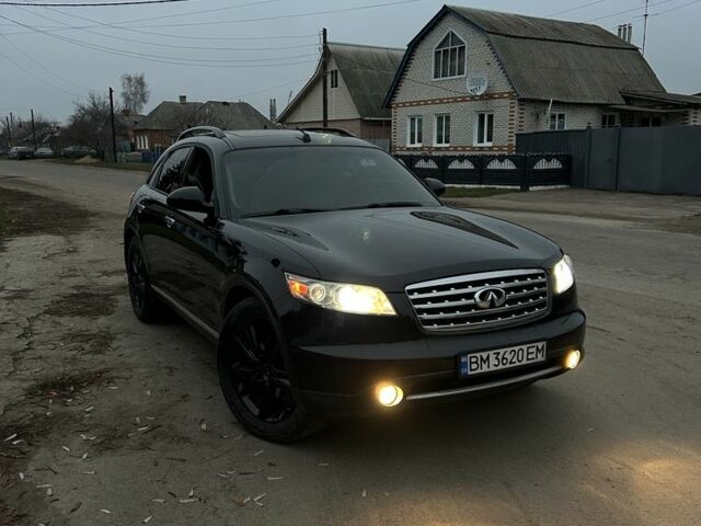 Черный Инфинити FX 35, объемом двигателя 3.5 л и пробегом 220 тыс. км за 11500 $, фото 1 на Automoto.ua