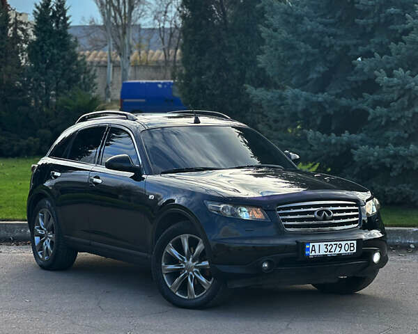 Черный Инфинити FX 35, объемом двигателя 3.5 л и пробегом 196 тыс. км за 9800 $, фото 1 на Automoto.ua
