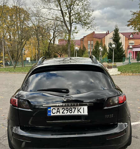 Черный Инфинити FX 35, объемом двигателя 3.5 л и пробегом 230 тыс. км за 7999 $, фото 11 на Automoto.ua