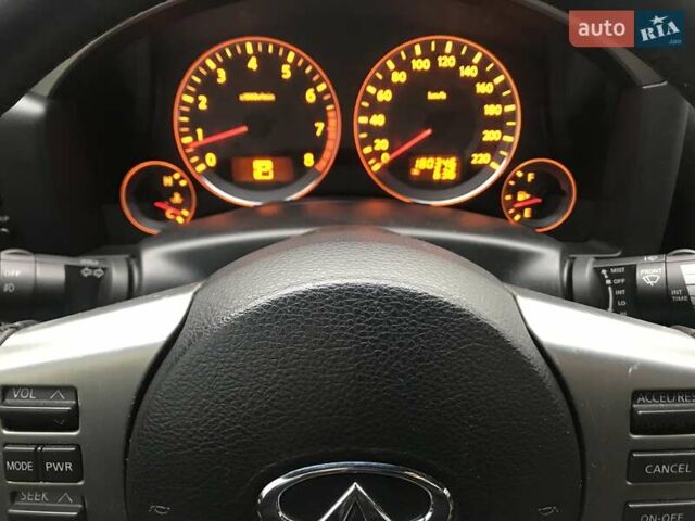 Черный Инфинити FX 35, объемом двигателя 3.5 л и пробегом 201 тыс. км за 11850 $, фото 7 на Automoto.ua