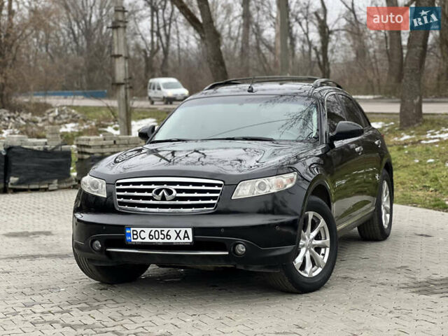 Черный Инфинити FX 35, объемом двигателя 3.5 л и пробегом 220 тыс. км за 7377 $, фото 4 на Automoto.ua
