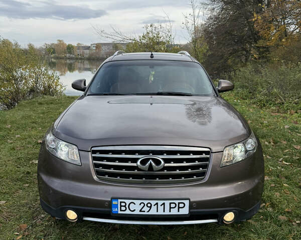 Коричневый Инфинити FX 35, объемом двигателя 3.5 л и пробегом 240 тыс. км за 9500 $, фото 4 на Automoto.ua
