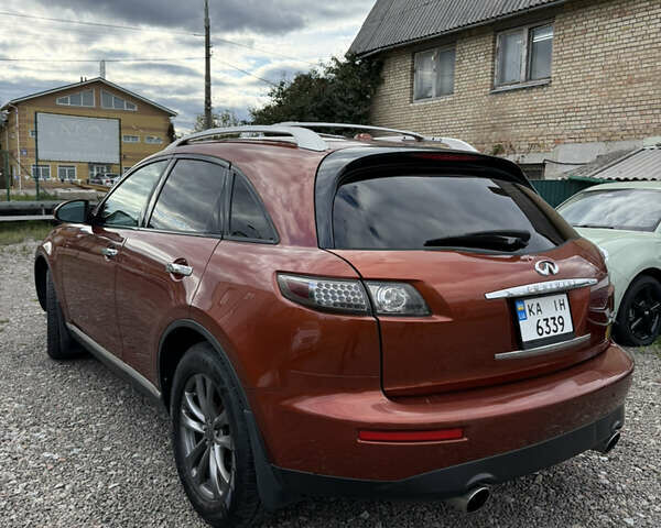 Коричневый Инфинити FX 35, объемом двигателя 3.5 л и пробегом 245 тыс. км за 7999 $, фото 5 на Automoto.ua