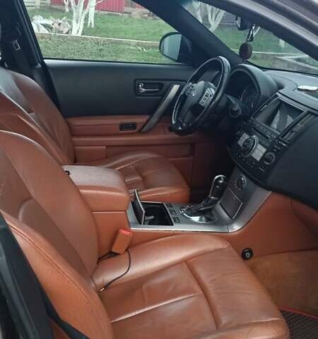 Коричневый Инфинити FX 35, объемом двигателя 3.5 л и пробегом 182 тыс. км за 10000 $, фото 3 на Automoto.ua