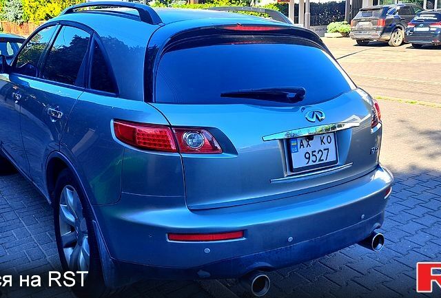 Серый Инфинити FX 35, объемом двигателя 3.5 л и пробегом 212 тыс. км за 5000 $, фото 1 на Automoto.ua