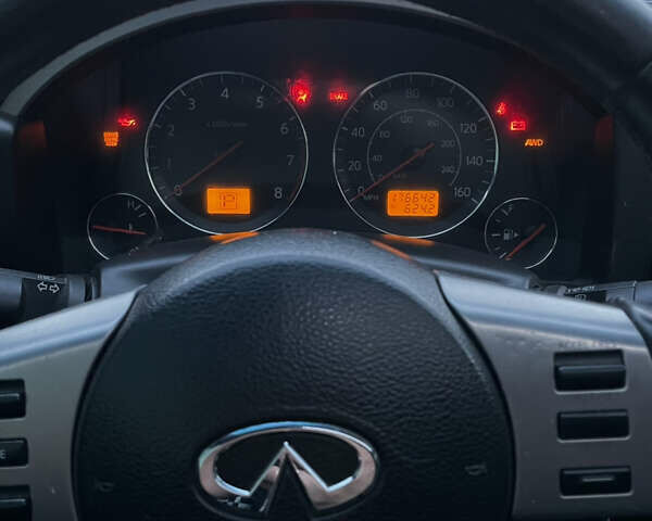 Серый Инфинити FX 35, объемом двигателя 3.5 л и пробегом 177 тыс. км за 7500 $, фото 15 на Automoto.ua