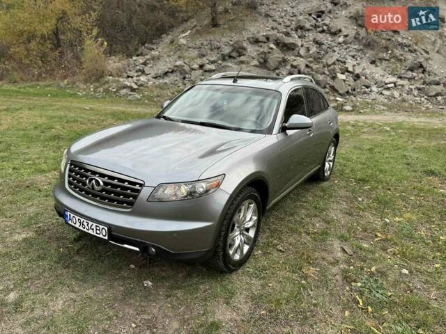 Сірий Інфініті FX 35, об'ємом двигуна 3.5 л та пробігом 205 тис. км за 8950 $, фото 2 на Automoto.ua