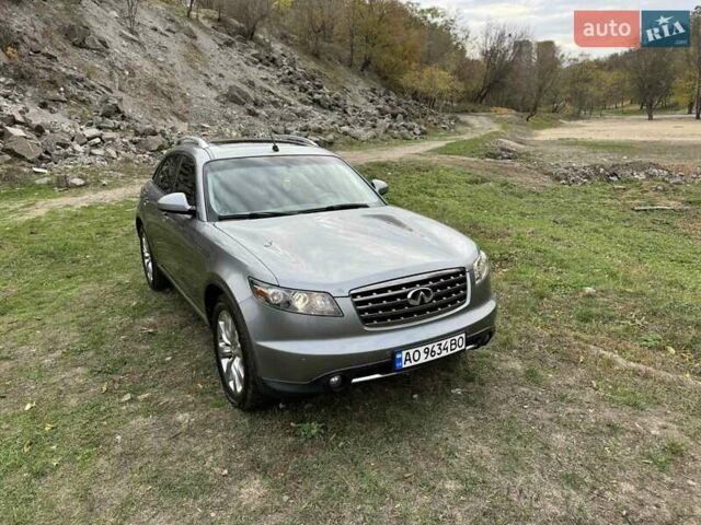 Сірий Інфініті FX 35, об'ємом двигуна 3.5 л та пробігом 205 тис. км за 8950 $, фото 7 на Automoto.ua