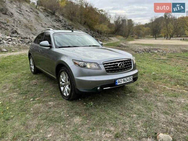 Сірий Інфініті FX 35, об'ємом двигуна 3.5 л та пробігом 205 тис. км за 8950 $, фото 21 на Automoto.ua