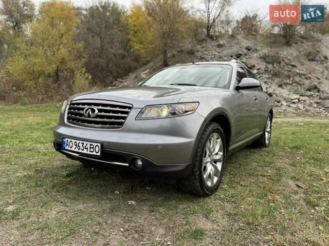 Сірий Інфініті FX 35, об'ємом двигуна 3.5 л та пробігом 205 тис. км за 8950 $, фото 22 на Automoto.ua
