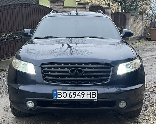 Синий Инфинити FX 35, объемом двигателя 3.5 л и пробегом 231 тыс. км за 6699 $, фото 3 на Automoto.ua