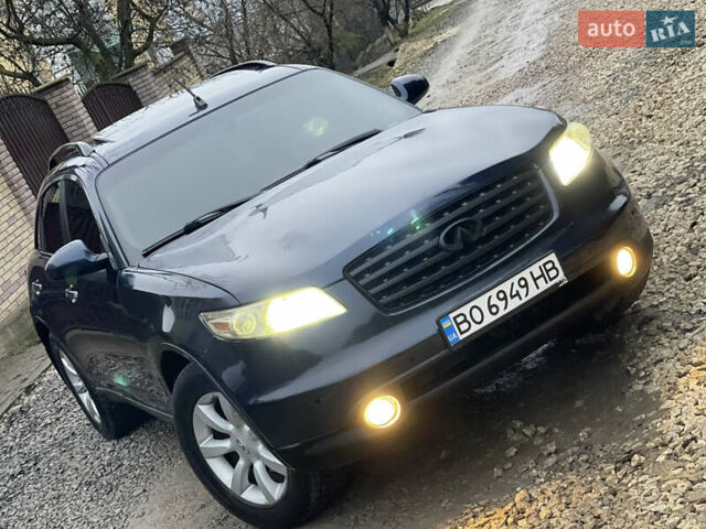 Синий Инфинити FX 35, объемом двигателя 3.5 л и пробегом 231 тыс. км за 6699 $, фото 1 на Automoto.ua