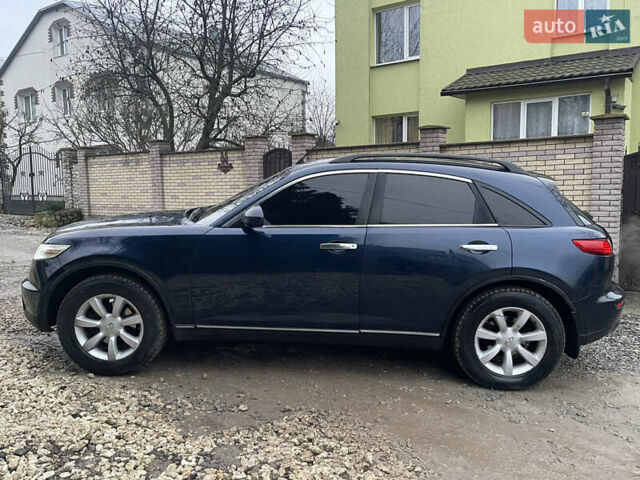 Синий Инфинити FX 35, объемом двигателя 3.5 л и пробегом 231 тыс. км за 6699 $, фото 7 на Automoto.ua