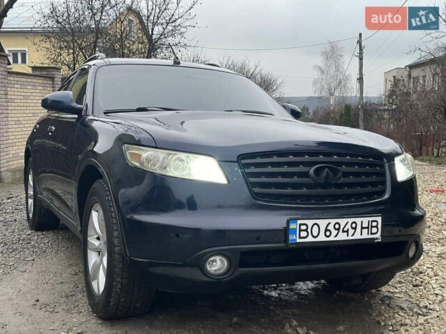 Синий Инфинити FX 35, объемом двигателя 3.5 л и пробегом 231 тыс. км за 6699 $, фото 2 на Automoto.ua