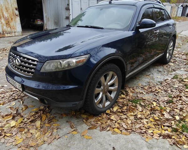 Синий Инфинити FX 35, объемом двигателя 3.5 л и пробегом 230 тыс. км за 8200 $, фото 3 на Automoto.ua