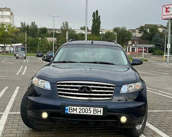 Синий Инфинити FX 35, объемом двигателя 3.5 л и пробегом 195 тыс. км за 9000 $, фото 4 на Automoto.ua